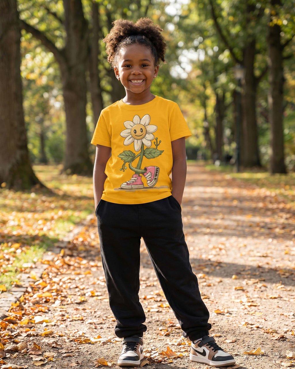 Camiseta G West Kids Sun Flower