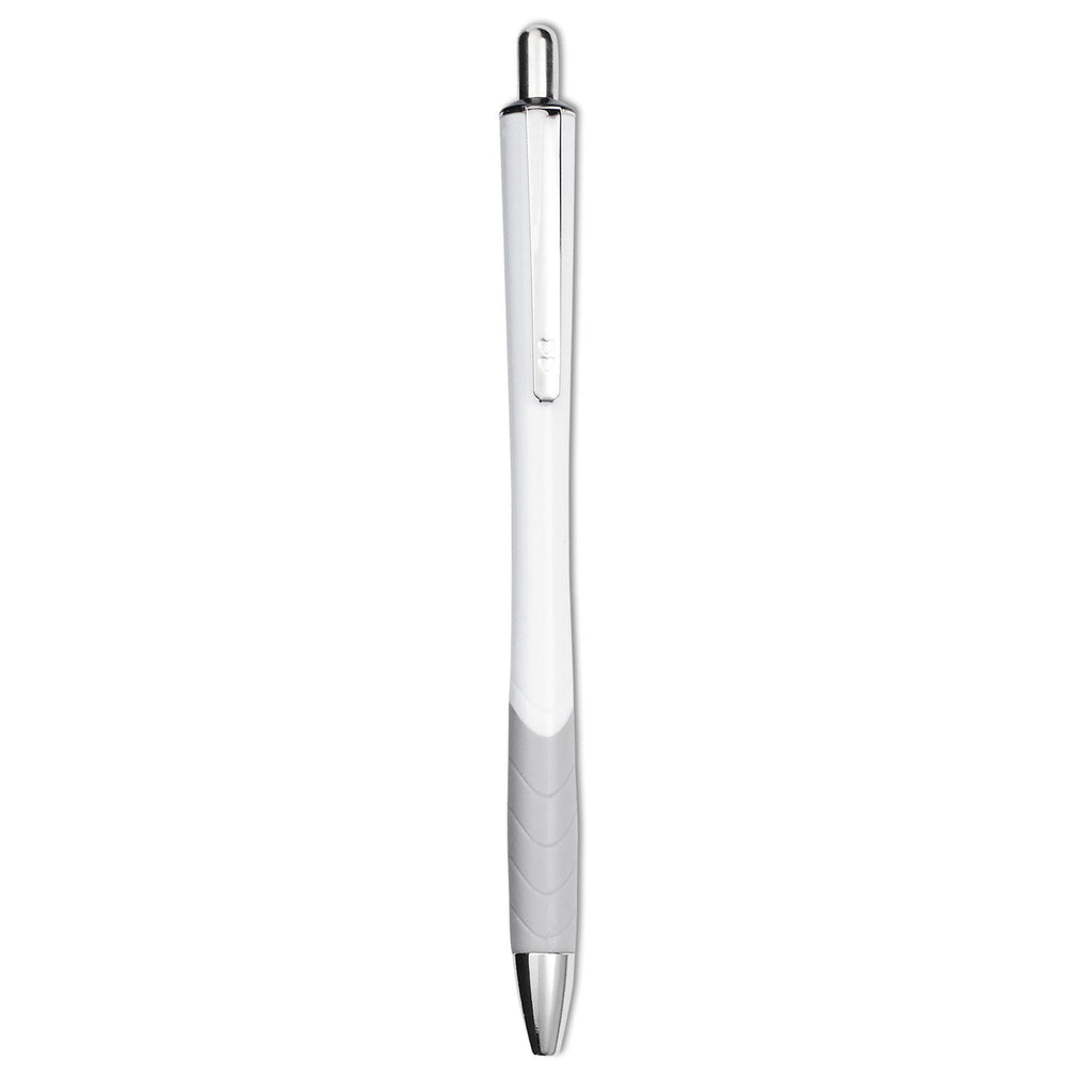 Paper Mate InkJoy 700 RT Ballpoint Pen, Retractable, Medium 1 mm, Black Ink, White Barrel, Dozen