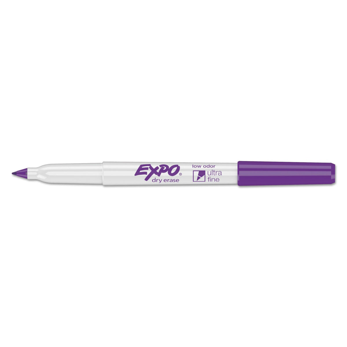 EXPO Low-Odor Dry Erase Marker Office Value Pack, Extra-Fine Needle Tip, Assorted Colors, 36/Pack