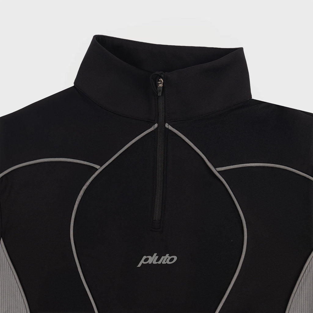 SUDADERA CON CREMALLERA CORTA CANDLE | GRIS OSCURO