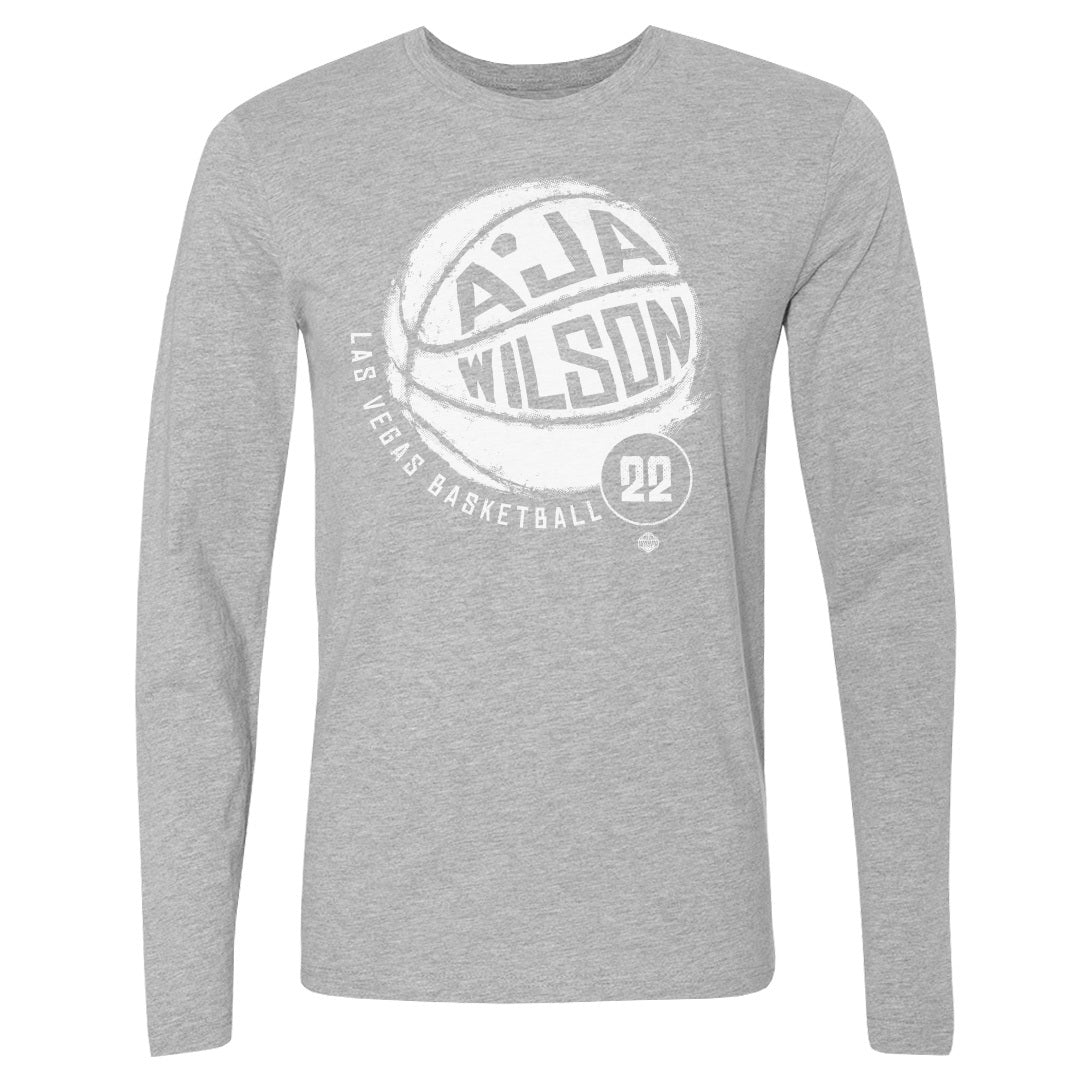 A'ja Wilson Las Vegas Basketball WHT