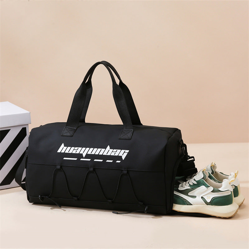 Bolsa de Viaje de Gran Capacidad Separación Húmeda y Seca Moda Deportes Fitness