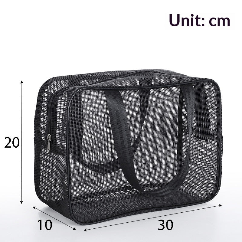 Bolsa de Aseo de Malla para Hombres para Almacenamiento de Artículos de Baño