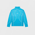 SUDADERA CUELLO CREMALLERA CANDLE | AQUA