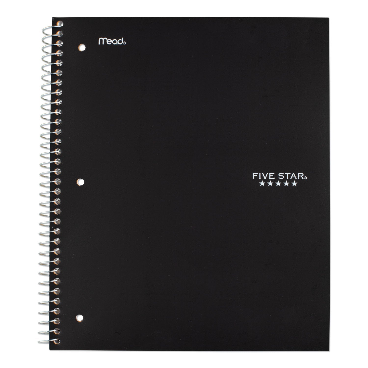 Five Star Wirebound Notebook, 5 Subject, 8 Pockets, Medium/College Rule, Randomly Assorted Covers, 11 x 8.5, 200 Sheets