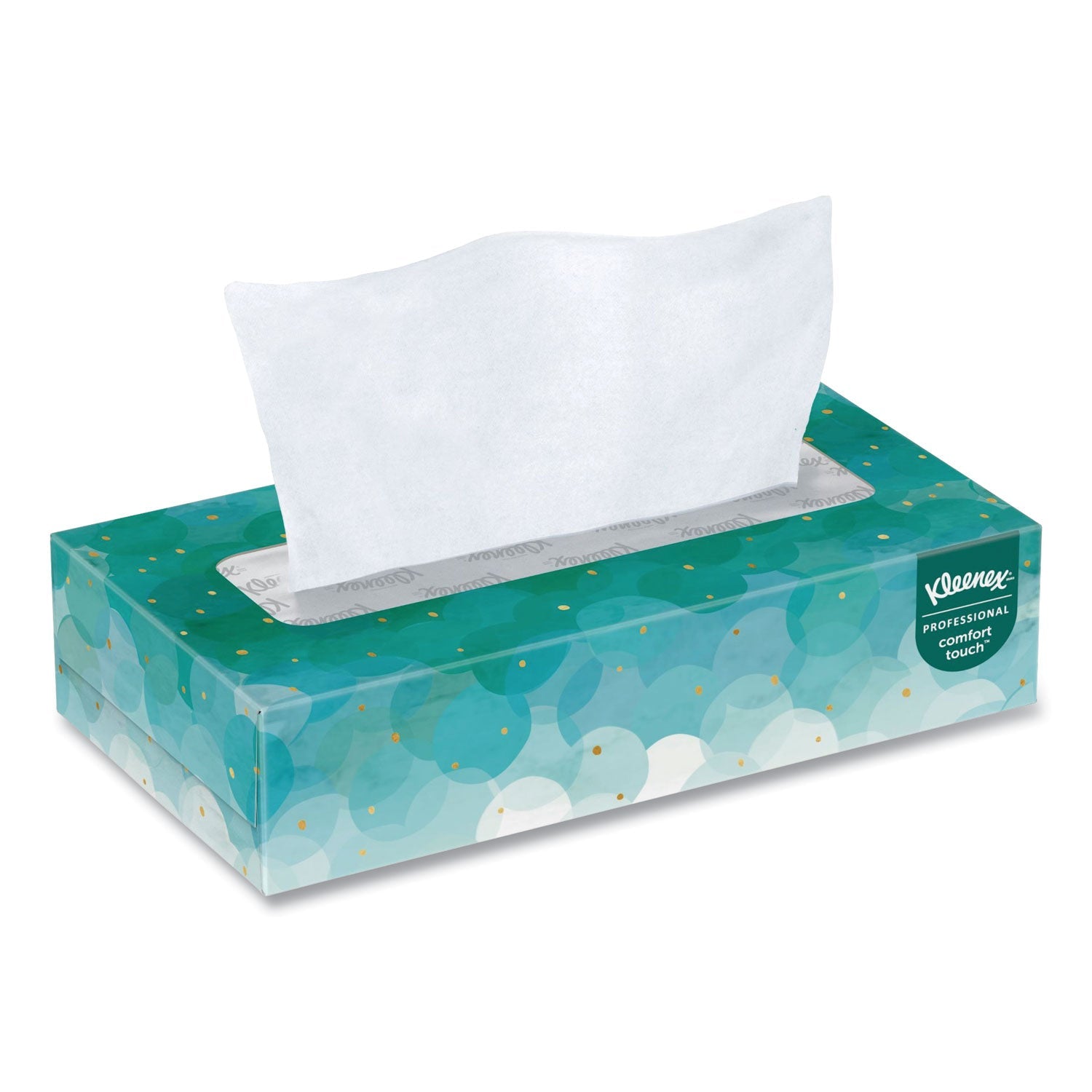 Kleenex White Facial Tissue for Business, 2-Ply, 100 Sheets/Box, 5 Boxes/Pack, 6 Packs/Carton