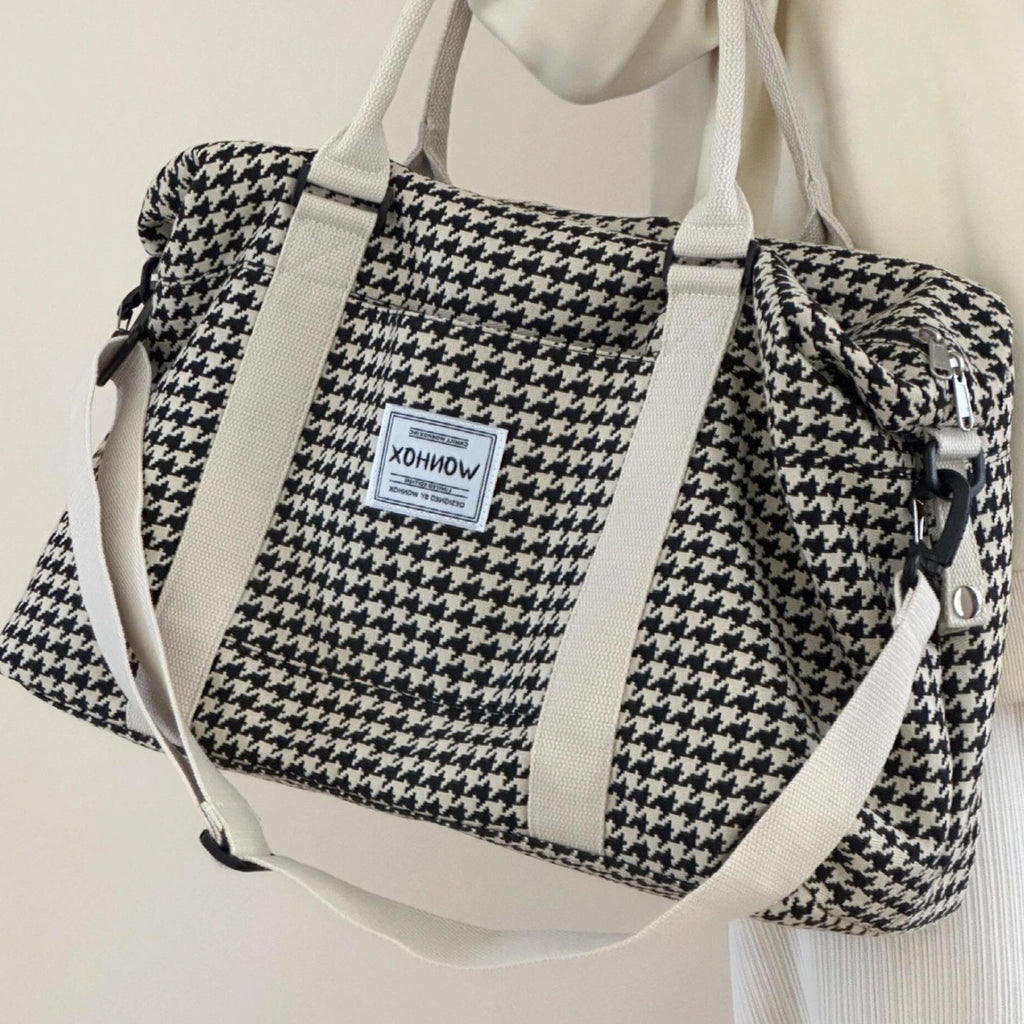 Bolso de viaje corto de gran capacidad para mujer