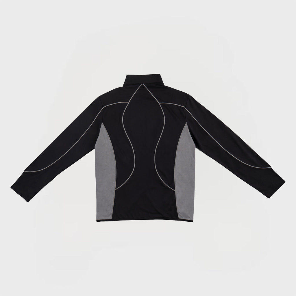 SUDADERA CON CREMALLERA CORTA CANDLE | GRIS OSCURO