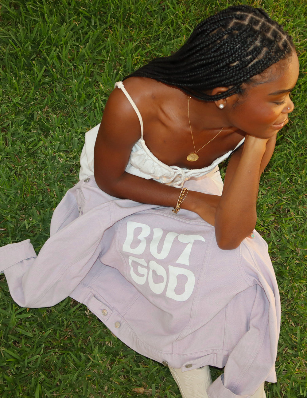 Chaqueta Vaquera Corta But God