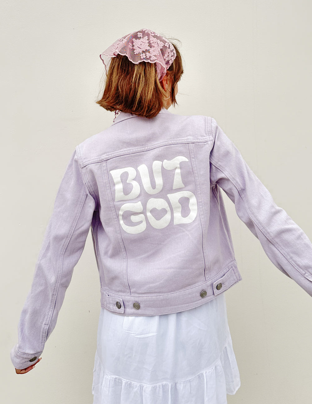 Chaqueta Vaquera Corta But God