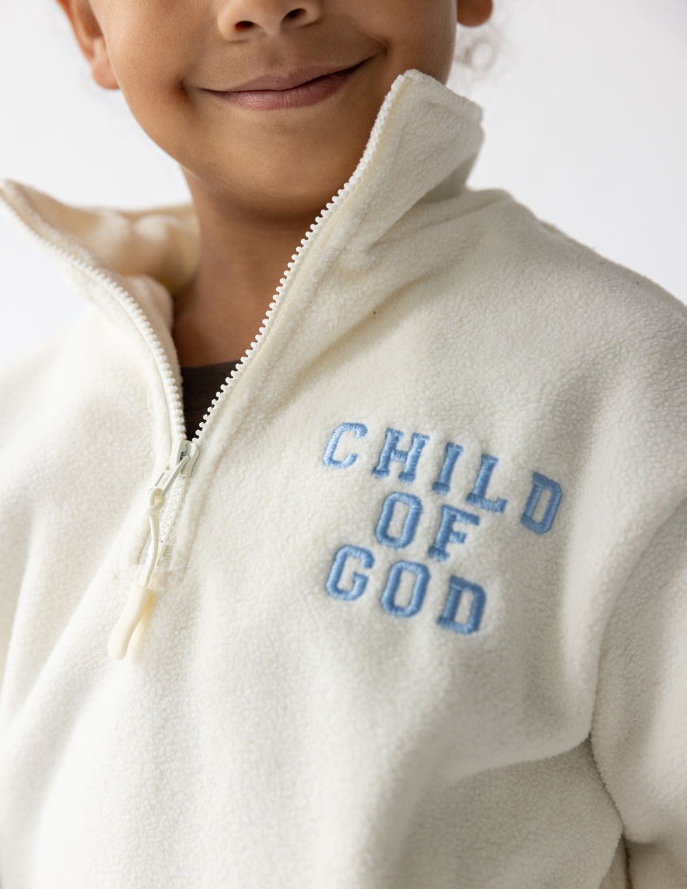 Sudadera polar "Hijo de Dios" para niños