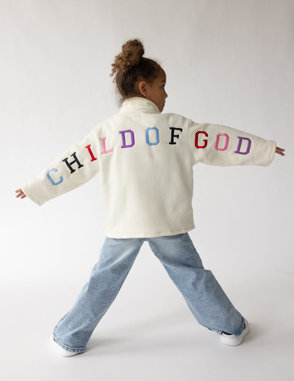 Sudadera polar "Hijo de Dios" para niños