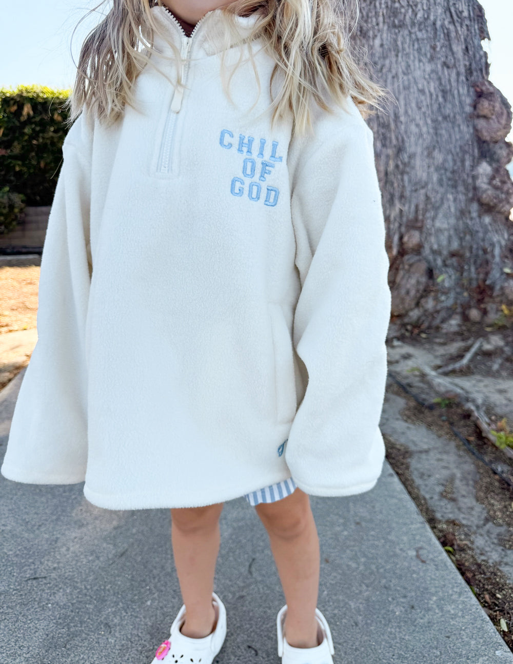 Sudadera polar "Hijo de Dios" para niños
