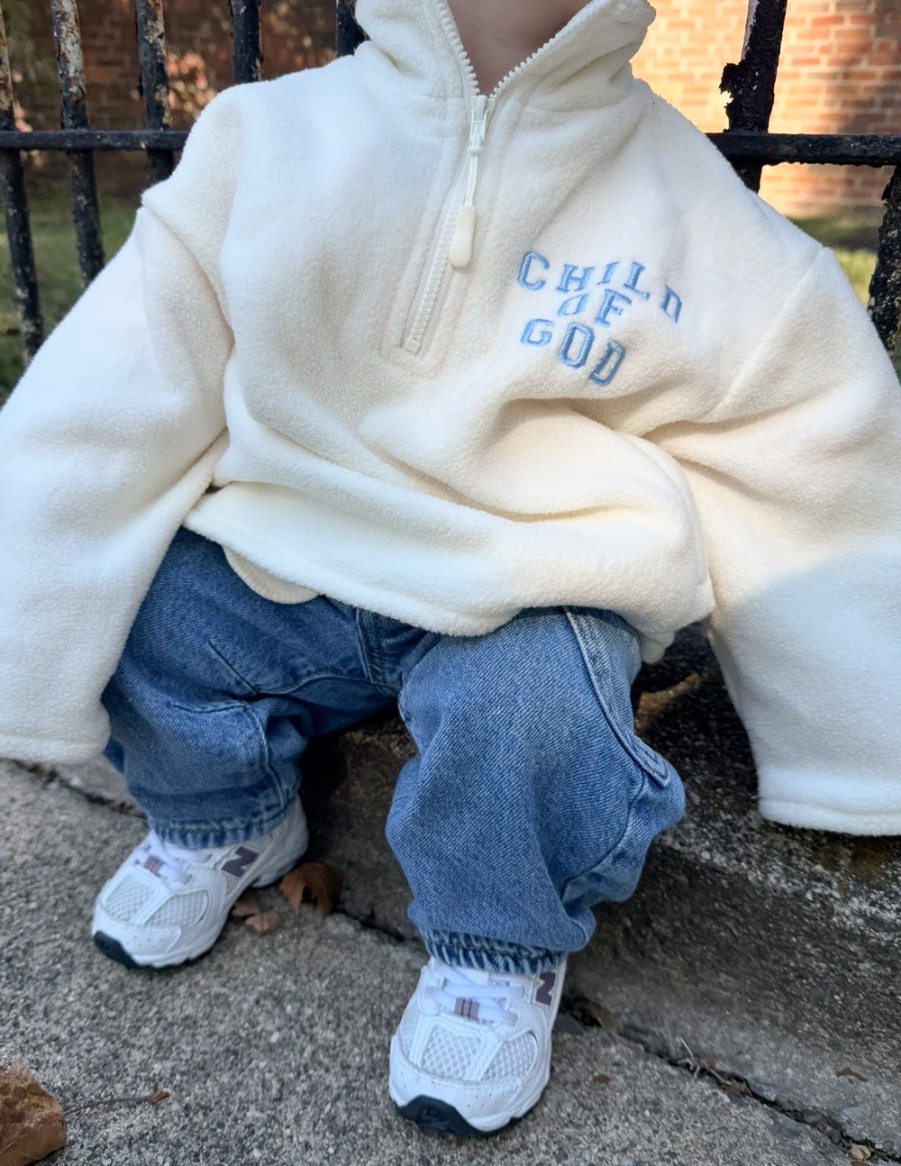Sudadera polar "Hijo de Dios" para niños