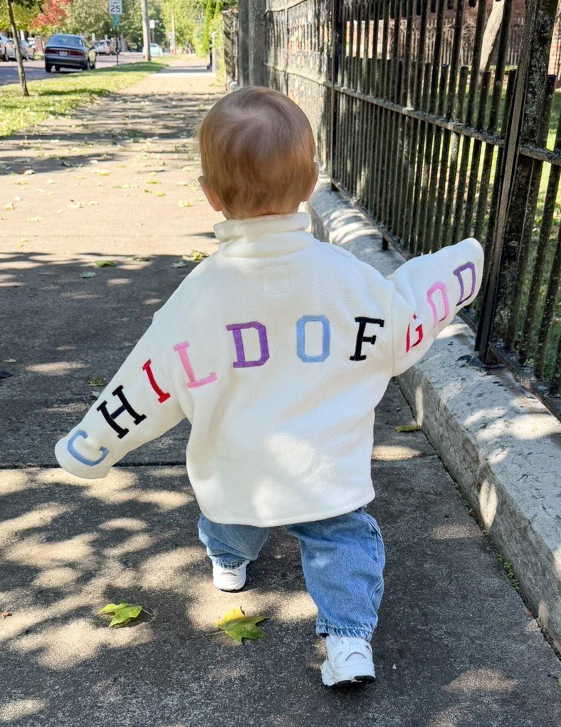 Sudadera polar "Hijo de Dios" para niños