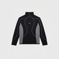 SUDADERA CON CREMALLERA CORTA CANDLE | GRIS OSCURO