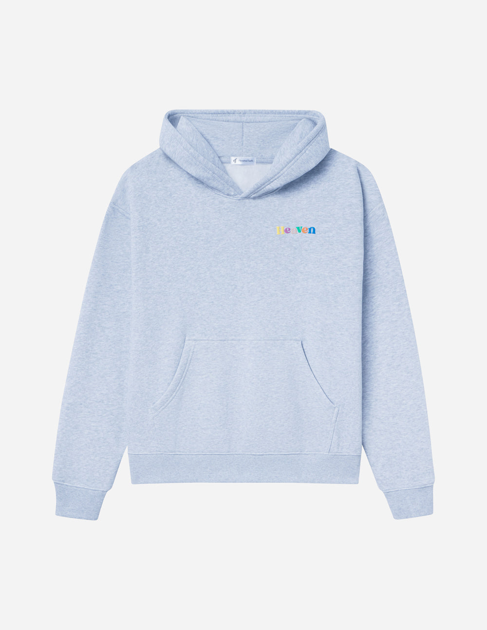 Sudadera con capucha unisex Heaven Heather Grey