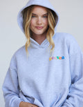 Sudadera con capucha unisex Heaven Heather Grey