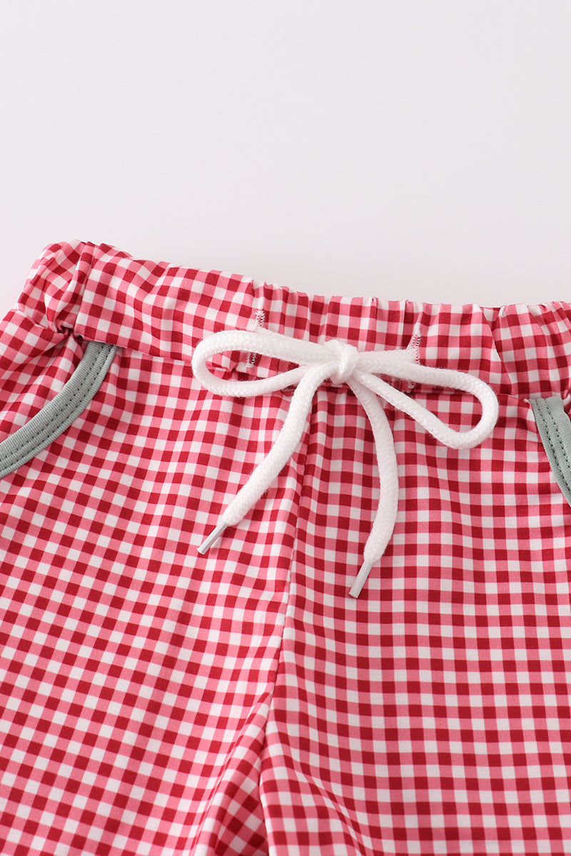 Conjunto de pantalones cortos con nudo francés Green Farm