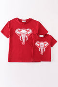 Top de lentejuelas Alabama para mamá e hija