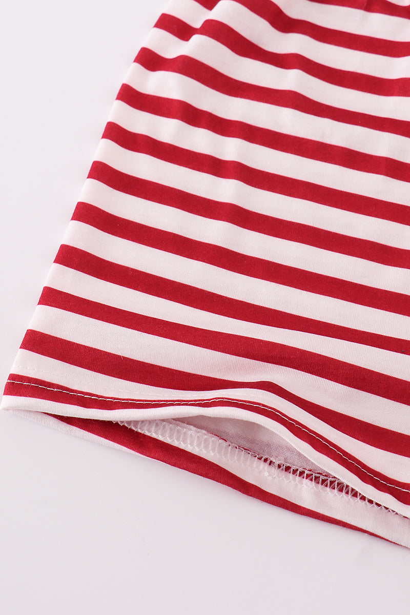Conjunto de niño bordado Red Sooners