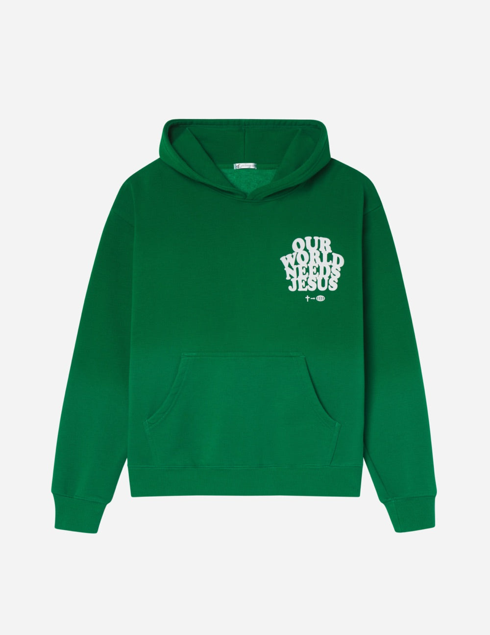 Nuestro mundo necesita a Jesús Sudadera con capucha unisex