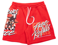 FREE REFILLS TEMTATION FLEECE SHORTS