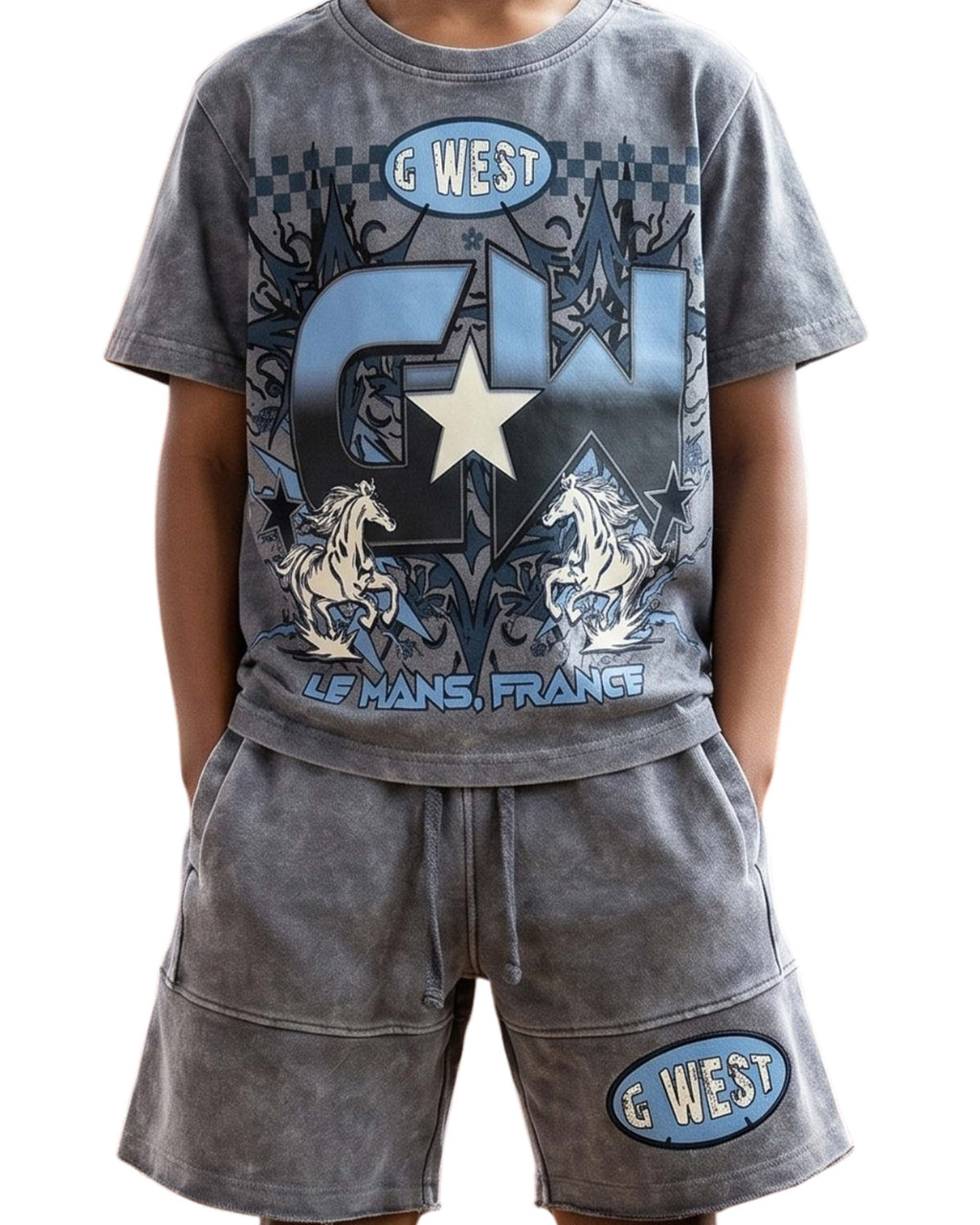 G WEST KIDS LE MANS FRANCIA CONJUNTO