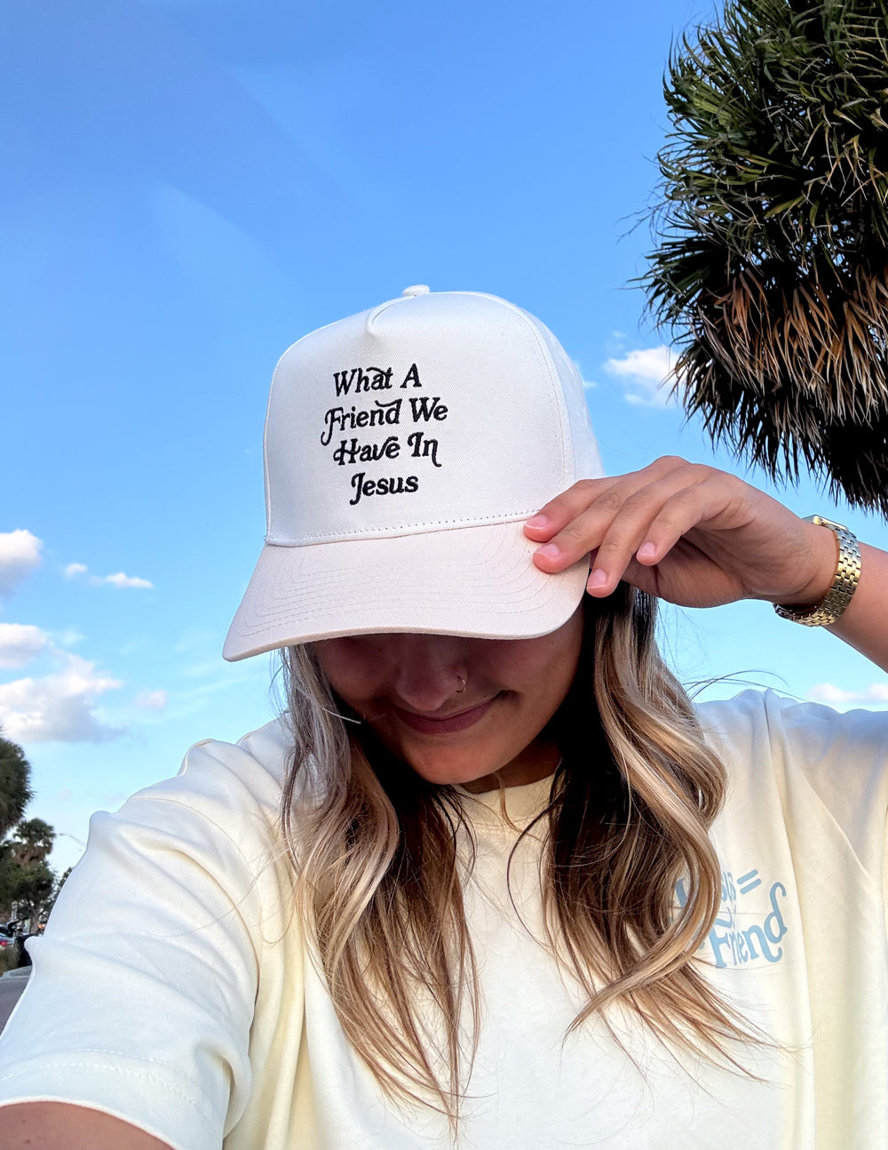 Gorra de camionero Un amigo en Jesús