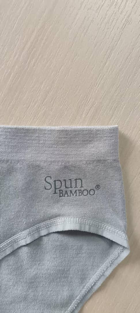 Nueva ropa interior estilo braga de pierna alta de bambú/algodón para mujer