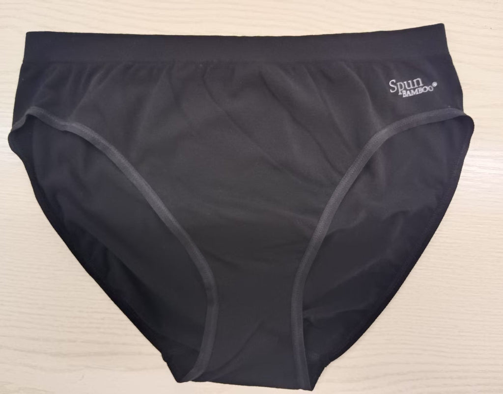 Nueva ropa interior estilo braga de pierna alta de bambú/algodón para mujer