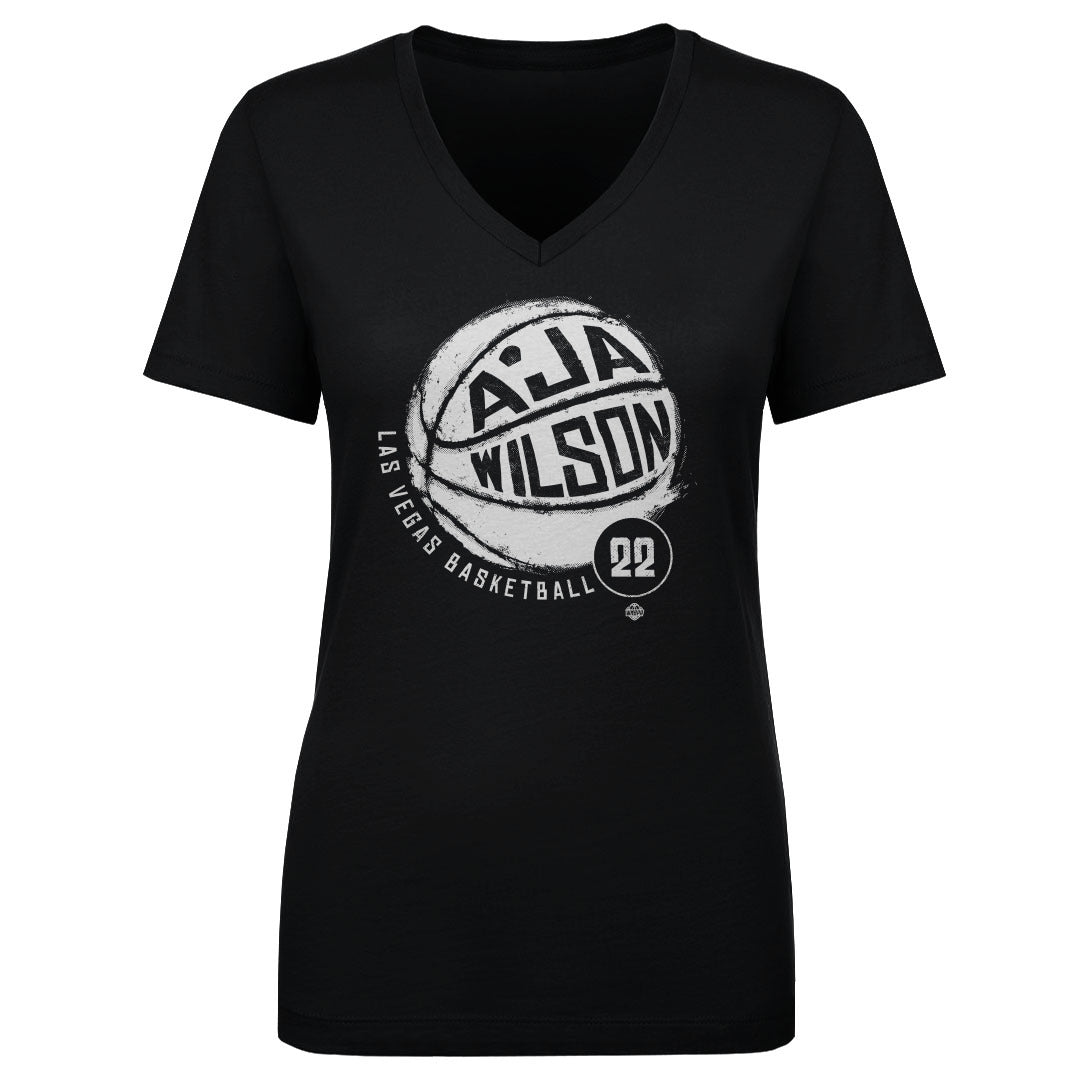 A'ja Wilson Las Vegas Basketball WHT