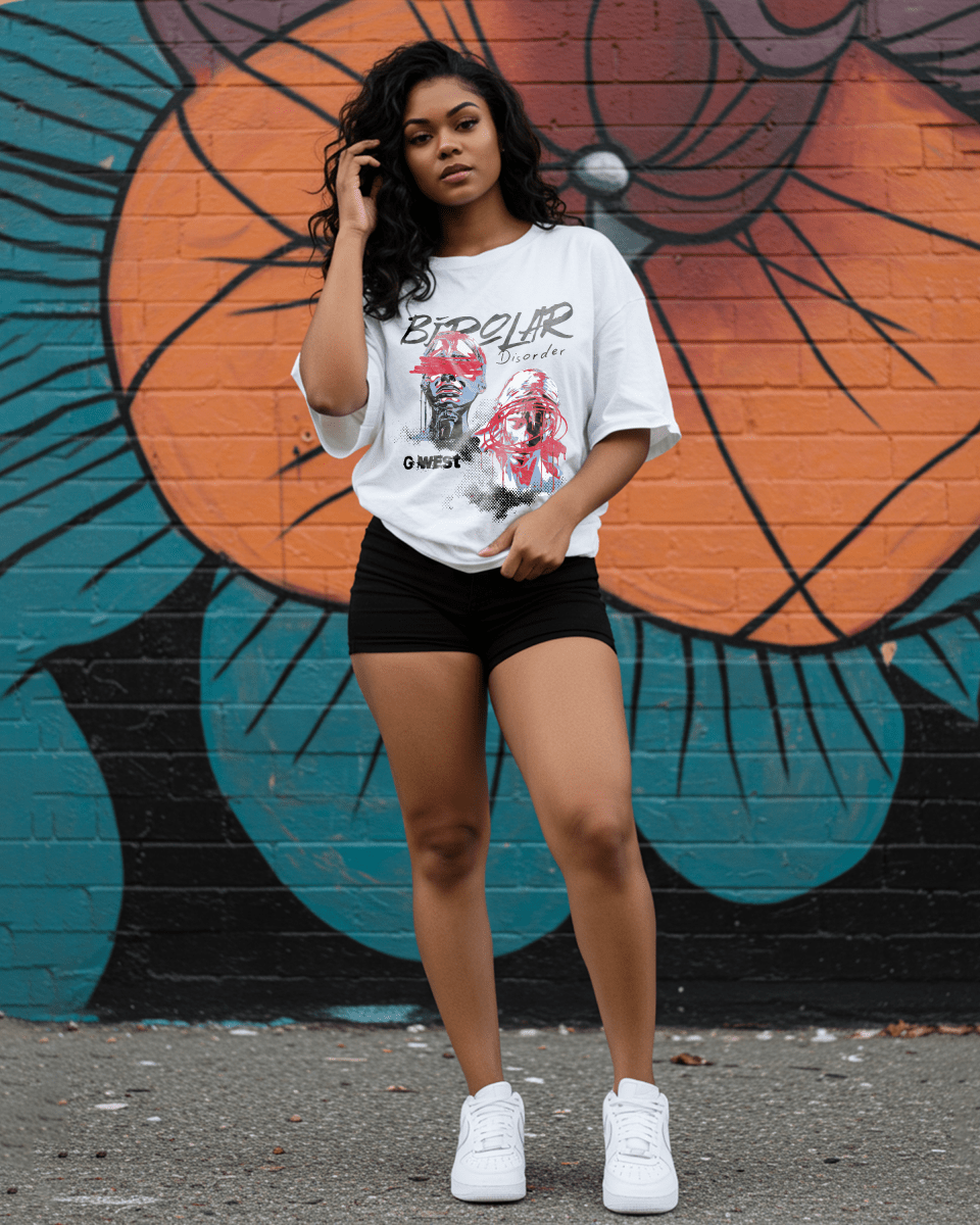 G West Bipolar Oversized Women's T-Shirt