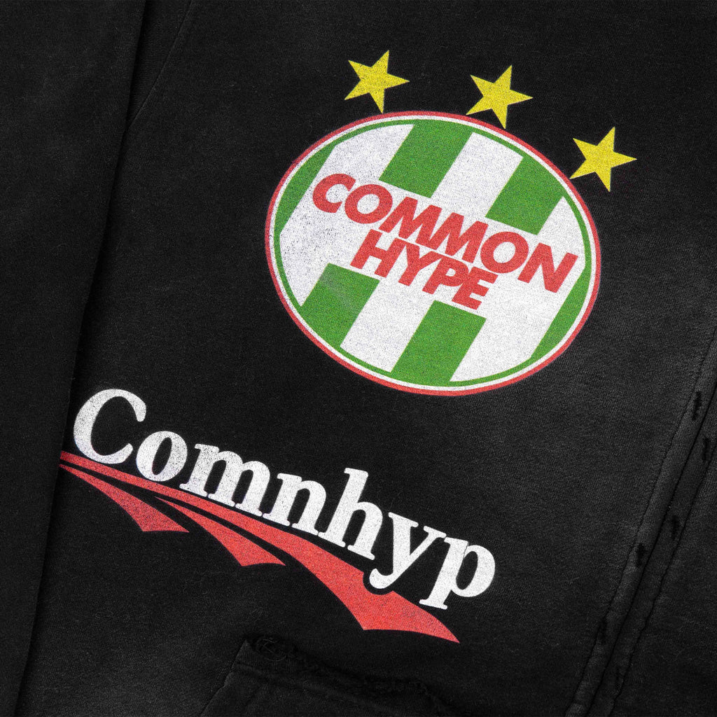 Sudadera con capucha Common Hype Auto Icon negra vintage