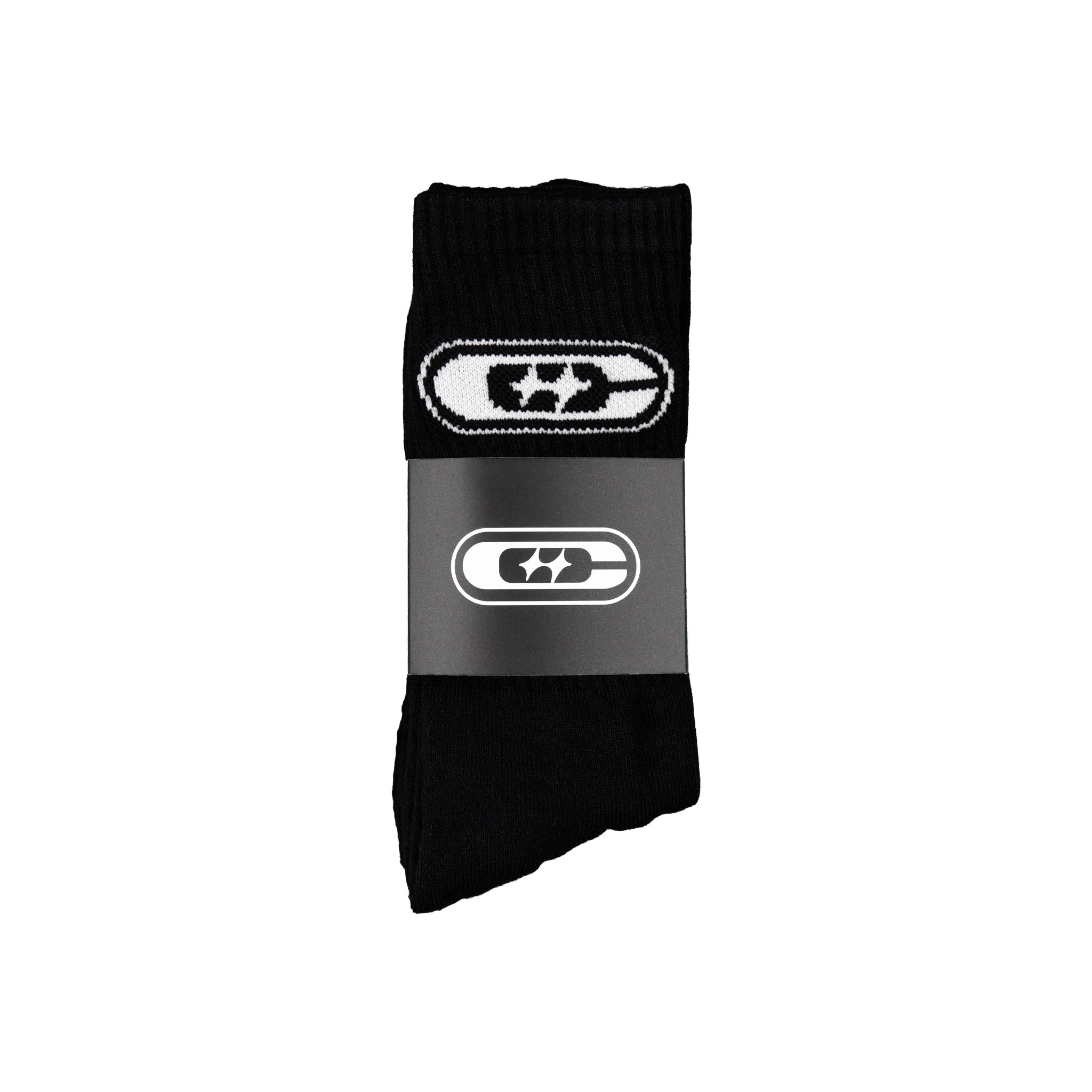 Common Hype Double Star Sock Black (3-Pack)