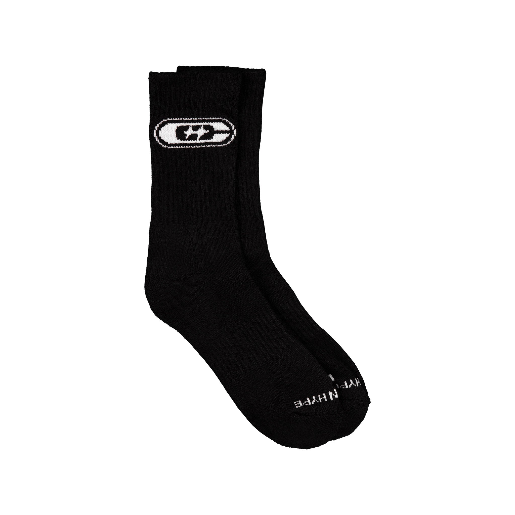 Common Hype Double Star Sock Black (3-Pack)