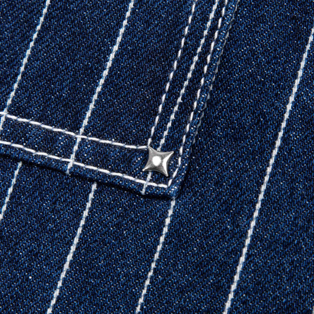 Pantalón vaquero Common Pinstripe Conductor azul medianoche