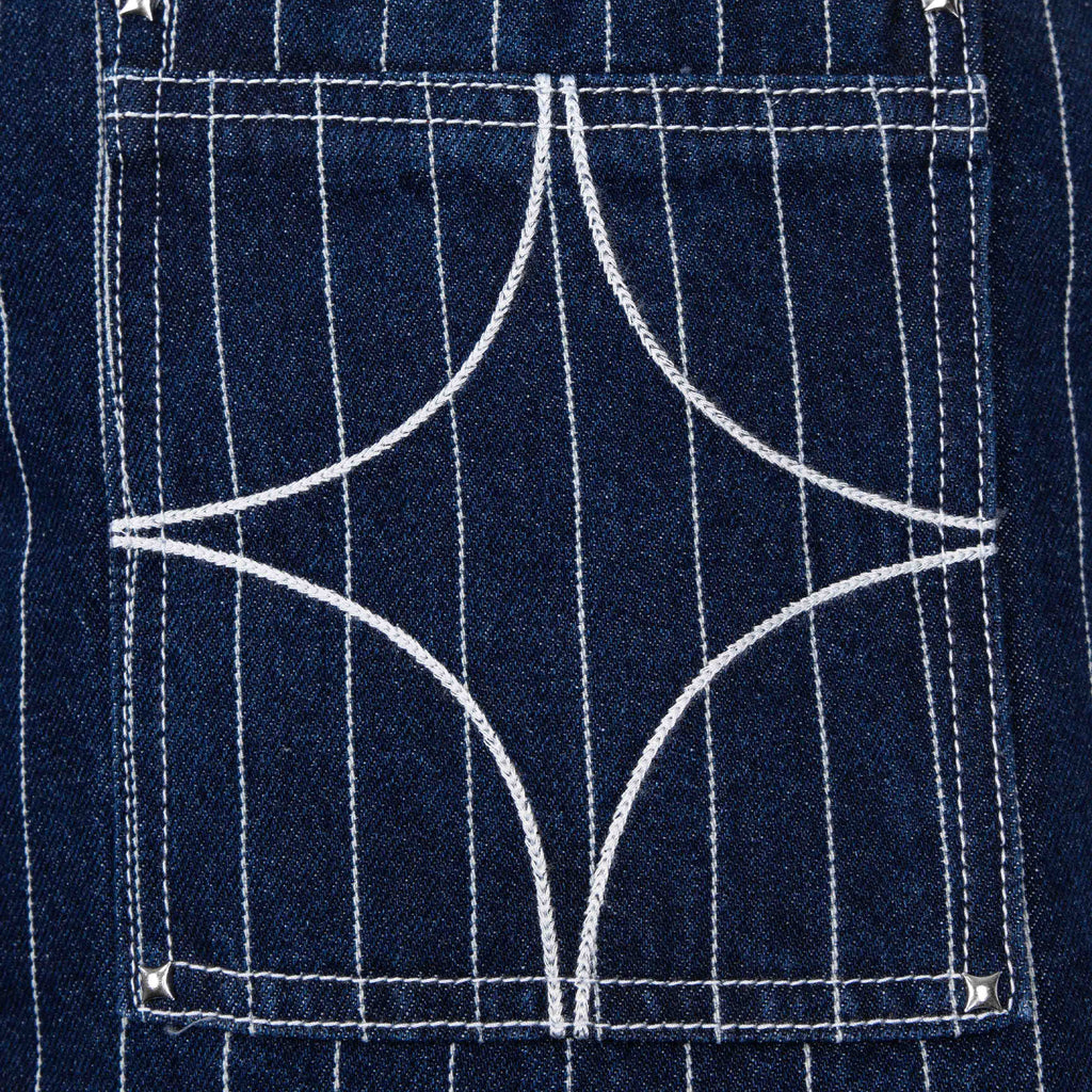 Pantalón vaquero Common Pinstripe Conductor azul medianoche
