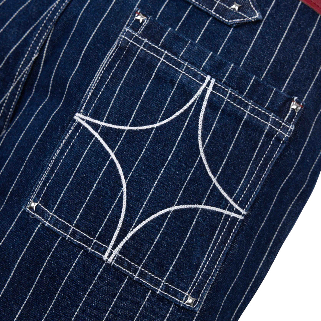 Pantalón vaquero Common Pinstripe Conductor azul medianoche