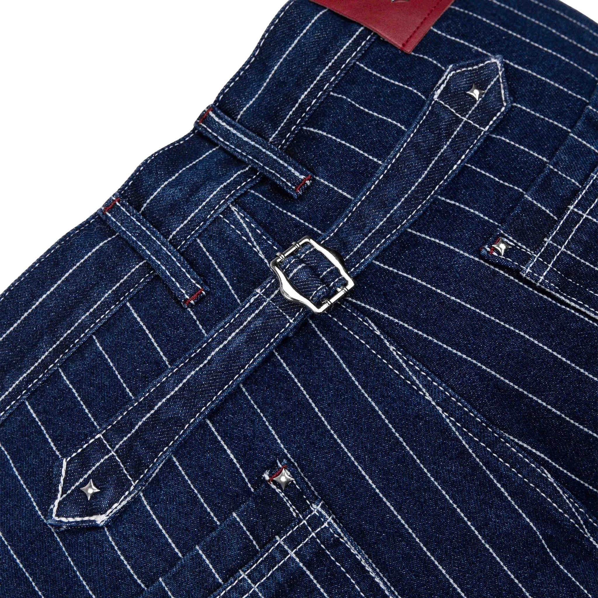 Pantalón vaquero Common Pinstripe Conductor azul medianoche