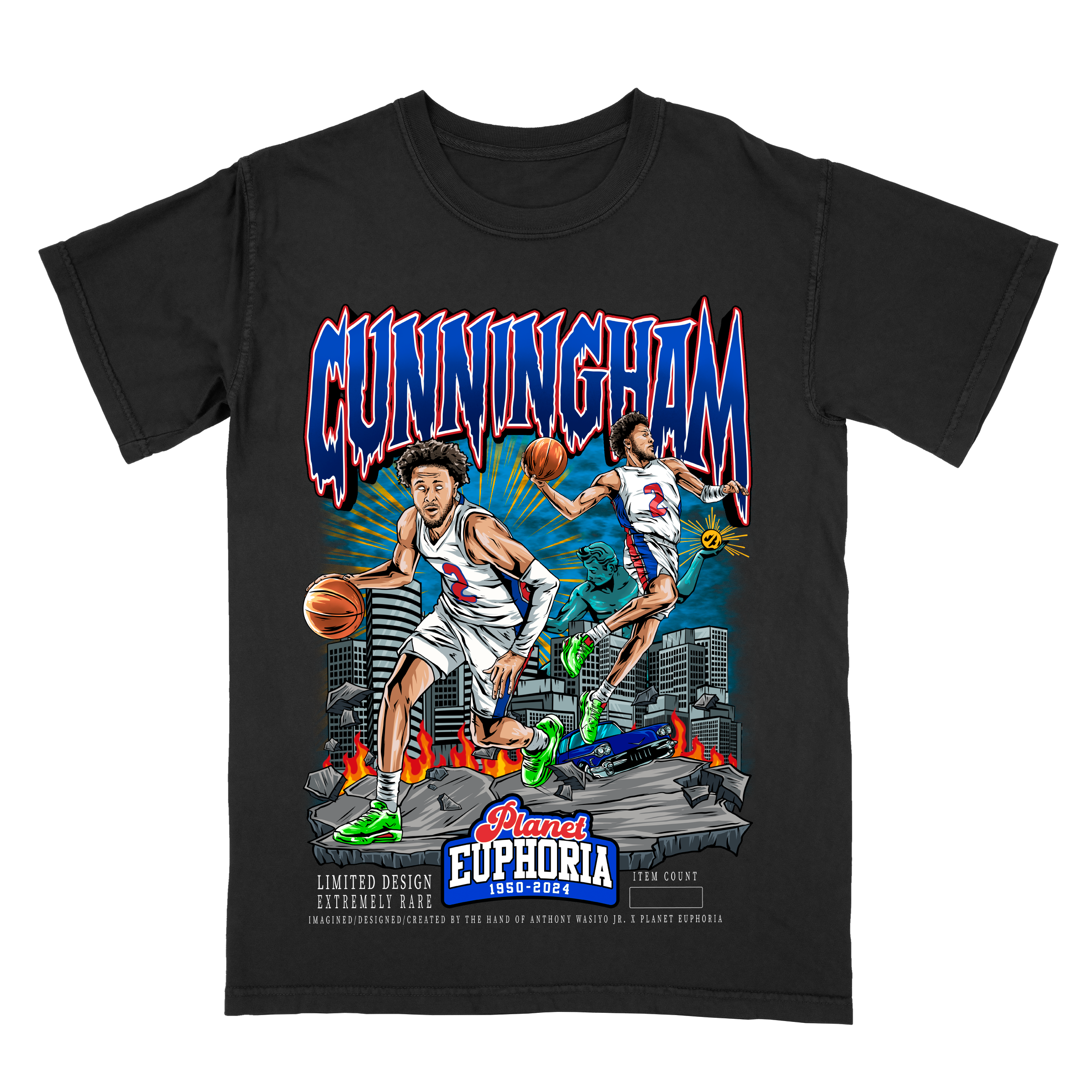 Cade Cunningham Limited Edition Graphic T-Shirt