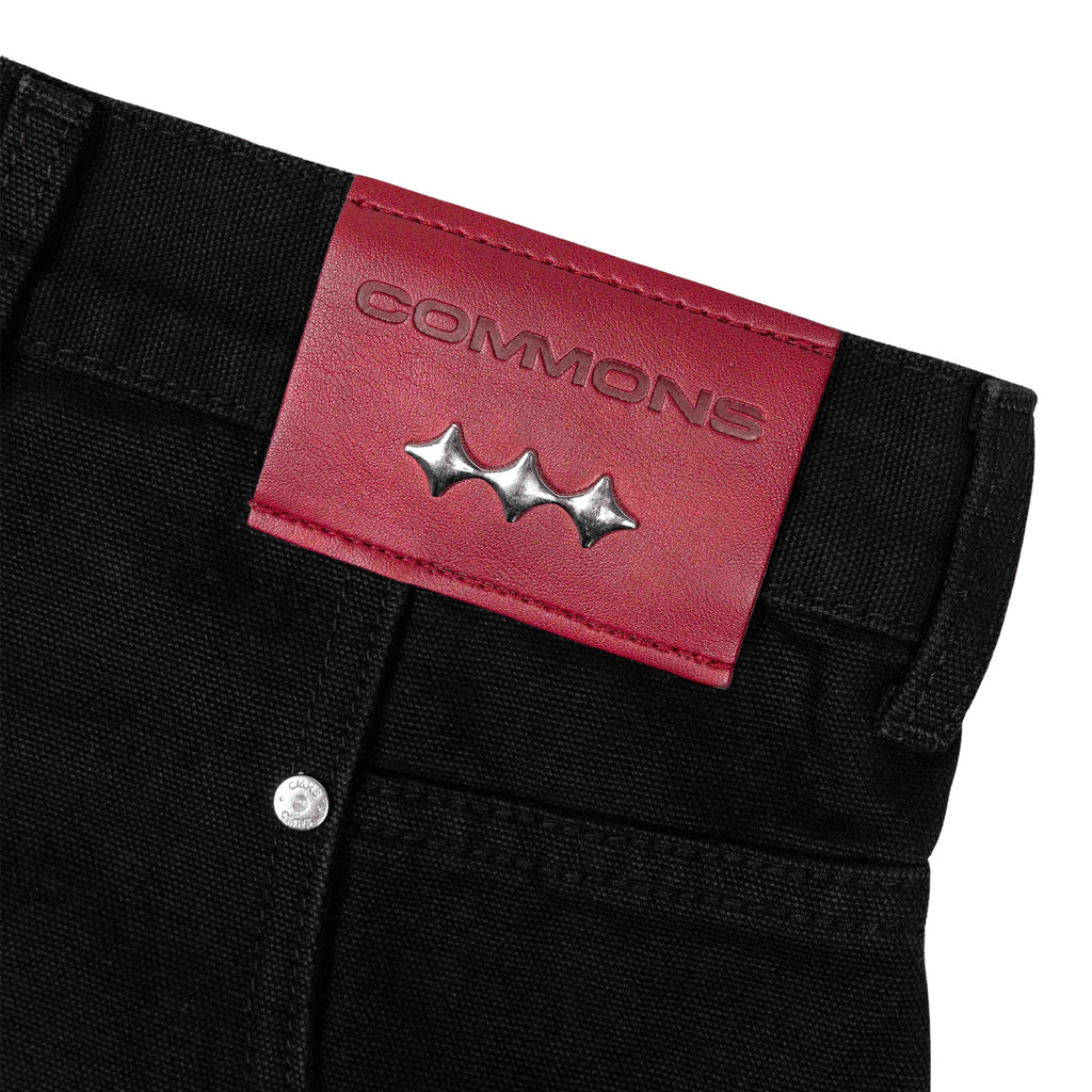 Commons Chop Pantalón de lona Jet Black