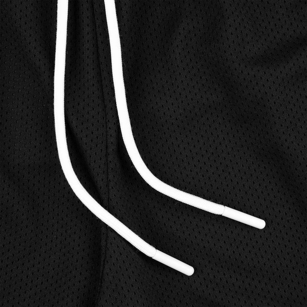 Pantalones Cortos Common Hype Athletics de Malla en Contraste Negro Azabache