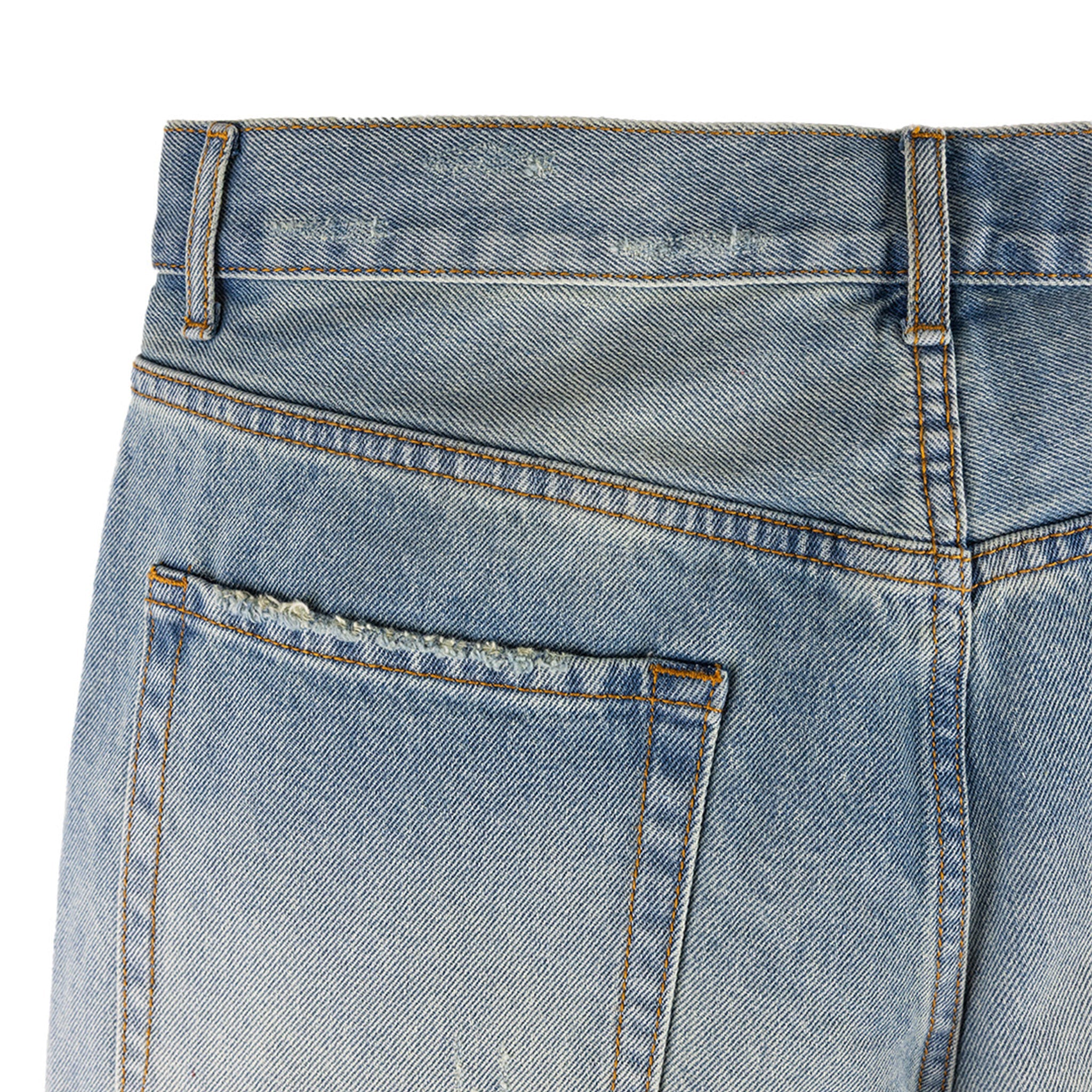 Pantalón de mezclilla recto lavado Commons Studios Jade