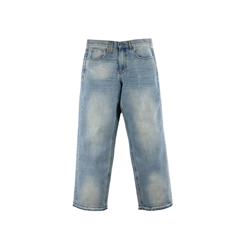 Pantalón de mezclilla recto lavado Commons Studios Jade