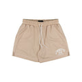 Common Hype Athletics Pantalón Corto Malla Contraste Crema