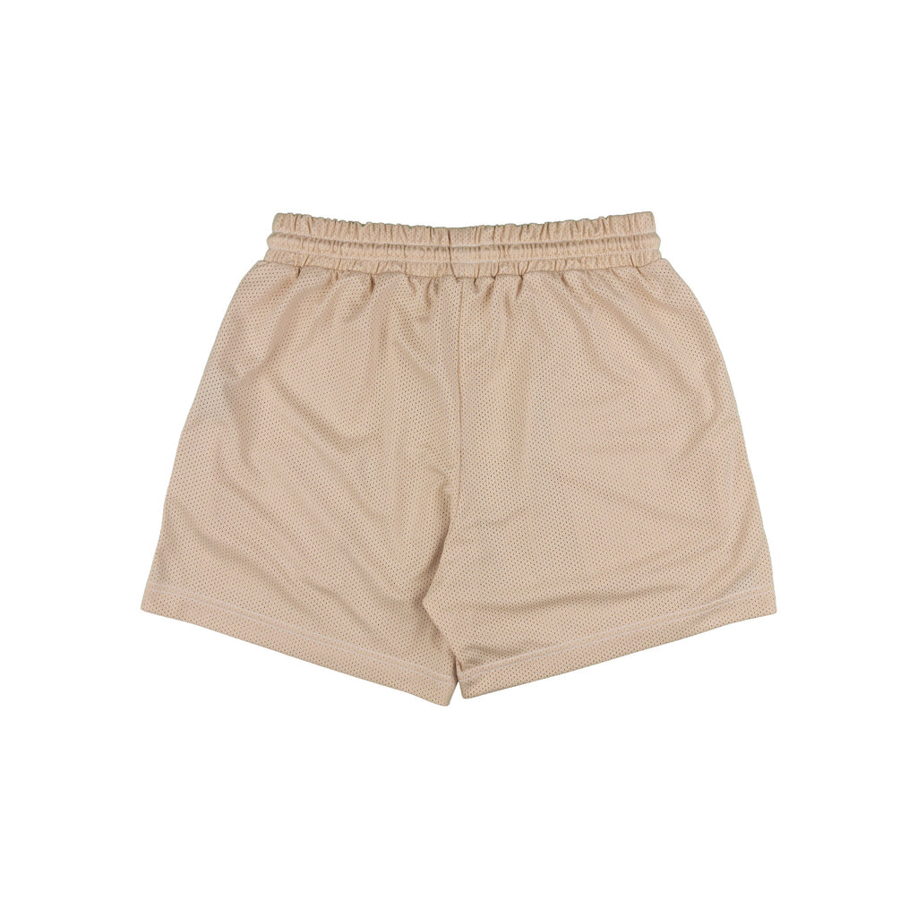 Common Hype Athletics Pantalón Corto Malla Contraste Crema