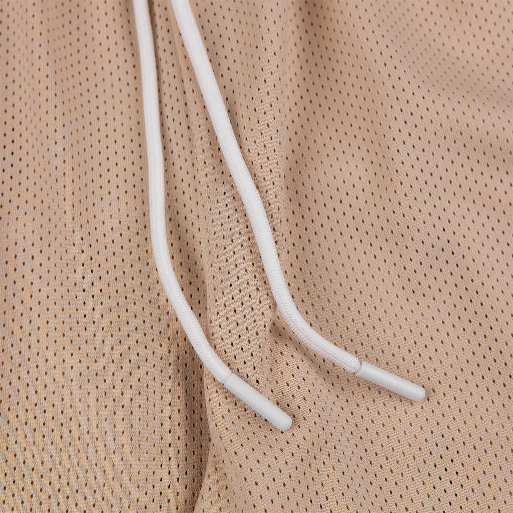 Common Hype Athletics Pantalón Corto Malla Contraste Crema