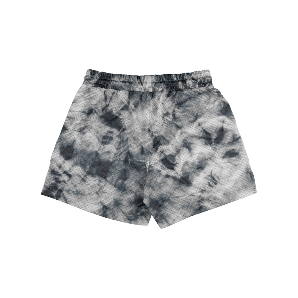 Pantalones cortos de malla Common Hype Aura Tie Dye color ónix
