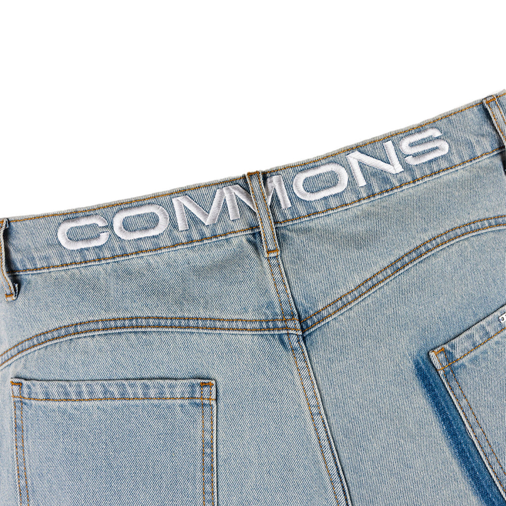 Commons Studios 'Star' Short vaquero lavado Iceberg